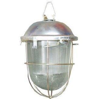 Светильник НСП 02-100-002.01 У2 (с решеткой, стекло, крюк) TDM