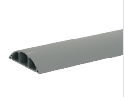 Короб напольный цвет серый 75x18 2М ПВХ R7030  Schneider OptiLine45 ISM20817